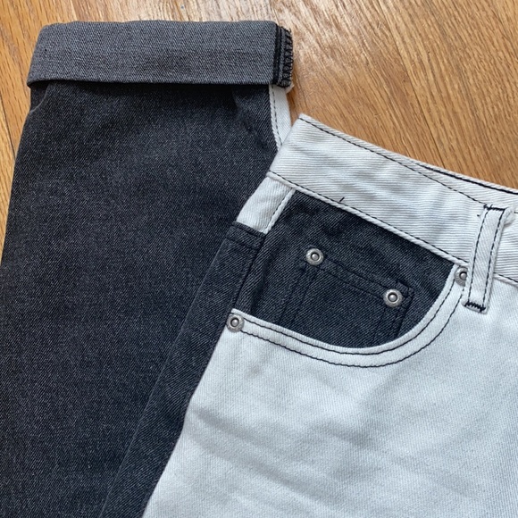 Boohoo Blue - Black and White Jeans - Picture 3 of 13